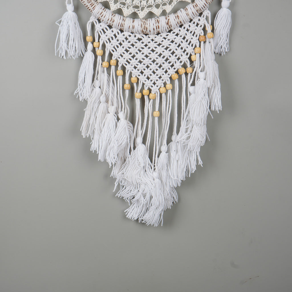 The Luna Macramé Wall Hanging (Dream Catcher)