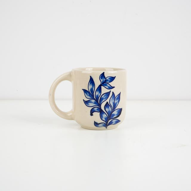 The Blue Flora Ceramic Mug