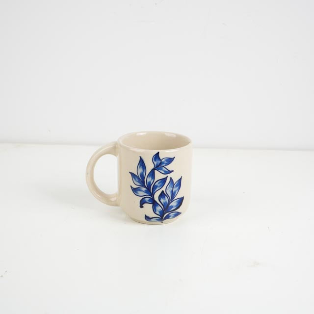 The Blue Flora Ceramic Mug