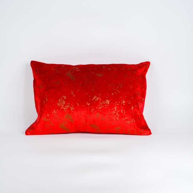 Velvet Lumbar Cushion (With Filler)