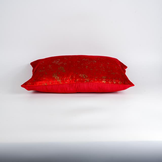 Velvet Lumbar Cushion (With Filler)