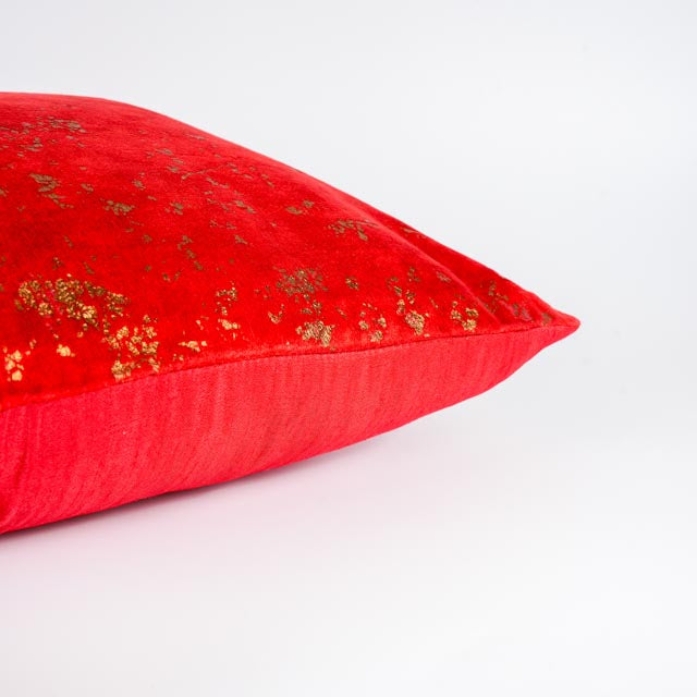 Velvet Lumbar Cushion (With Filler)