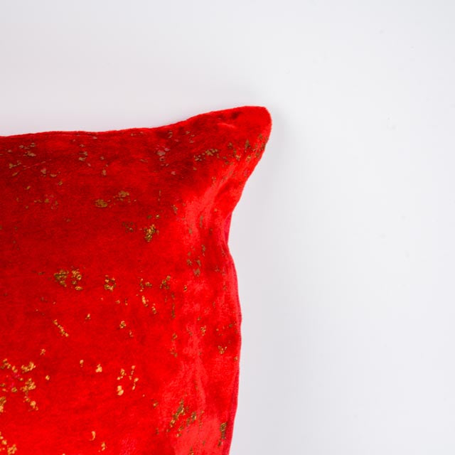 Velvet Lumbar Cushion (With Filler)